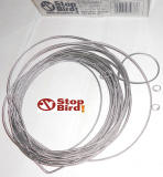 cable de acero para montaje de redes antipajaros stopbird