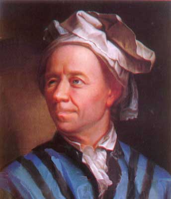 Euler es uno de los más grandes matemáticos de todos los tiempos.