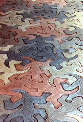 Teselado de Escher (grabado)