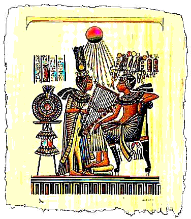 Este papiro muestra la realeza de la msica en el Antiguo Egipto